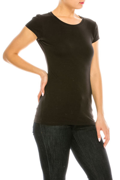Picture of ROUND NECK T-SHIRT  - SOLID COLOR (1X-2X-3X)