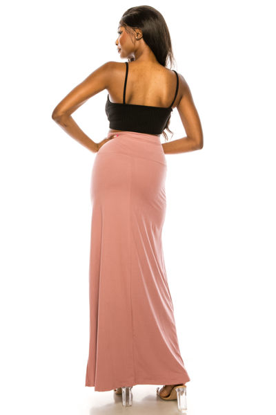 Picture of Long Maxi Skirt Dress - SOLID / PLUS SIZE